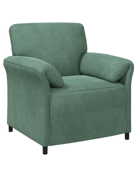 Set di divani 2 pz Verde Mare Velluto