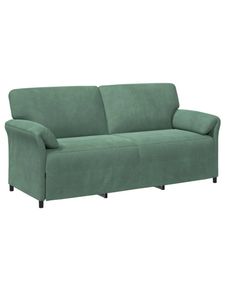 Set di divani 2 pz Verde Mare Velluto
