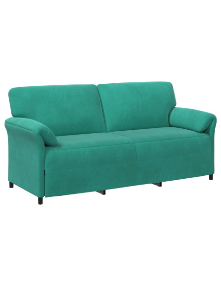 Set di divani 2 pz Turchese Velluto