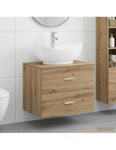Set di mobili per il bagno Rovere Artigianale