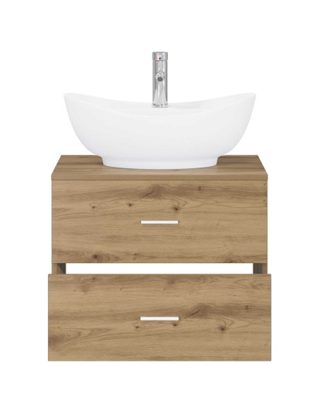 Set di mobili per il bagno Rovere Artigianale