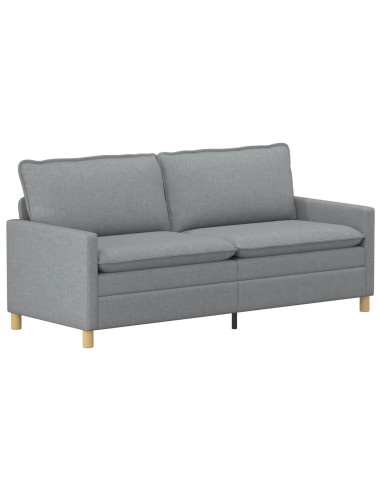 Set di divani 2 pz Grigio Chiaro Tessuto