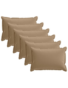 Federa 6 pz HOUTEN Tortora 30 x 50 cm Poliestere