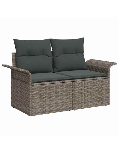 Set di divani 7 pz Grigio e Grigio Scuro