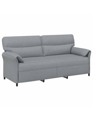 Set di divani 2 pz Grigio Chiaro Tessuto