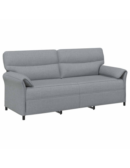 Set di divani 2 pz Grigio Chiaro Tessuto