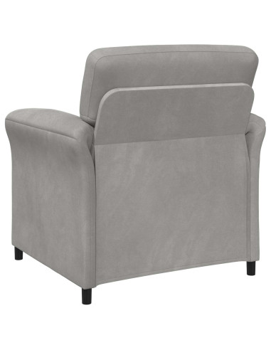 Set di divani 2 pz Grigio Chiaro Velluto