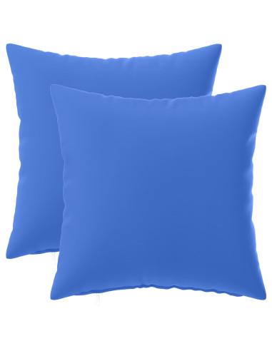 Federa 2 pcs HEERLEN Blu Reale 50 x 50 cm Poliestere