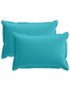 Federa 2 pz HOUTEN Turchese 30 x 50 cm Poliestere
