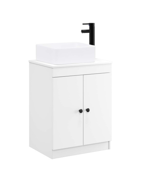 Set di mobili per il bagno Bianco Legno ingegnerizzato