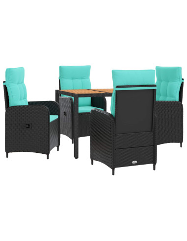 Set da pranzo per esterni 5 pz