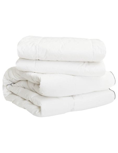 Set di Piumoni 3 pz Bianco Bambù