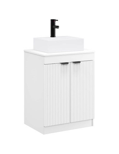 Set di mobili per il bagno Bianco Legno ingegnerizzato