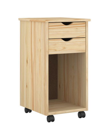 Set di Scrivania e Armadietto 2 pz Marrone