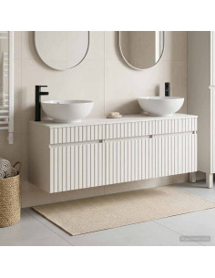 Set di Armadi da Bagno 3 pz Bianco 49 x 44,5 x 66,5 cm