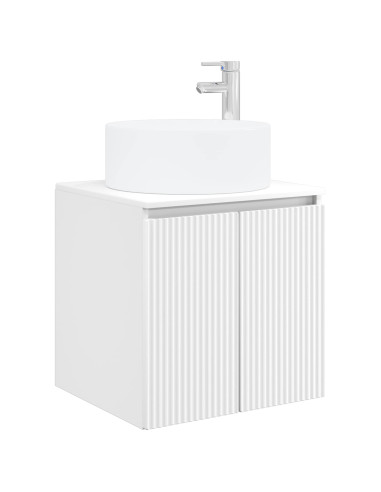 Set di Armadi da Bagno 3 pz Bianco 49,5 x 44,5 x 65,5 cm