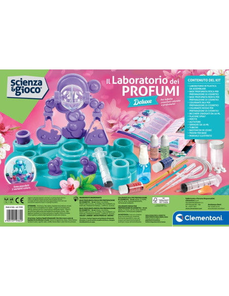 Clementoni Science & Play Scienza & Gioco Lab Il Laboratorio Dei Profumi Deluxe
