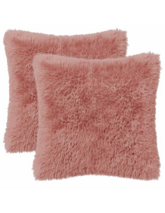 Federa 2 pcs HEERLEN Rosa 30 x 30 cm Fleece PV 2