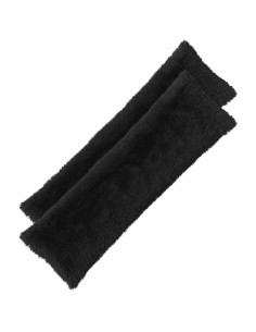 Federa 2 pcs HEERLEN Nero 40 x 145 cm Fleece PV 2