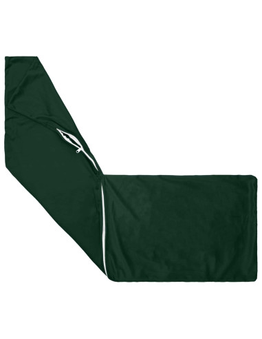 Federa 2 pcs HEERLEN Verde Scuro 40 x 145 cm Velluto