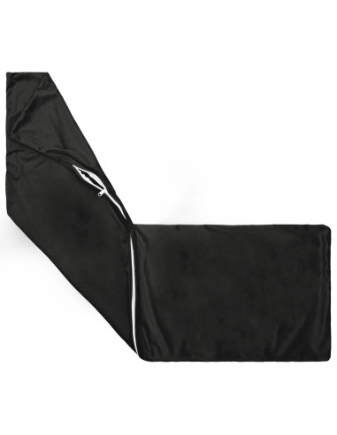 Federa 2 pcs HEERLEN Nero 40 x 145 cm Velluto