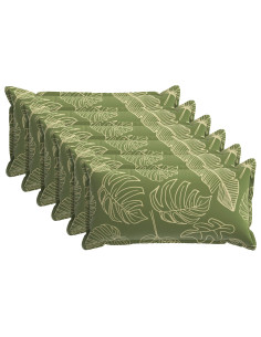 Federa 6 pz HOUTEN Design a foglia 40 x 80 cm Poliestere