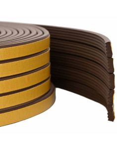 Nastro adesivo per finestre Marrone 15 x 8 mm 100 m