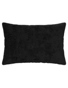Federa 2 pz HEERLEN Nero 50 x 70 cm Pelliccia di Coniglio Finta 2