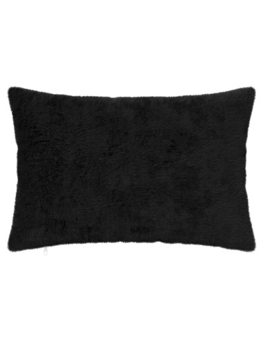 Federa 6 pz HEERLEN Nero 50 x 70 cm Pelliccia di Coniglio Finta