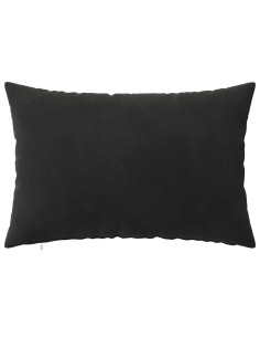 Federa 2 pcs HEERLEN Nero 50 x 75 cm Velluto 2
