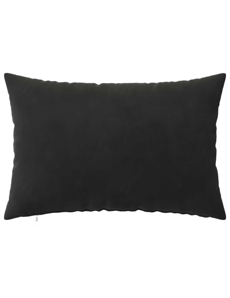 Federa 2 pcs HEERLEN Nero 50 x 75 cm Velluto