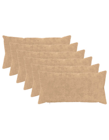 Federa 6 pz HEERLEN Crema 40 x 70 cm