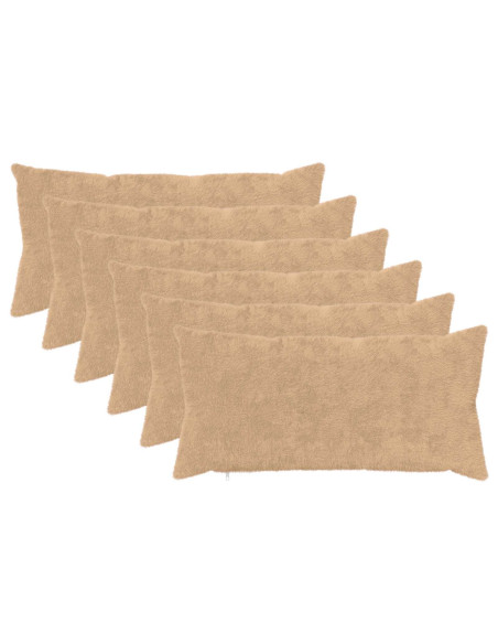 Federa 6 pz HEERLEN Crema 40 x 70 cm