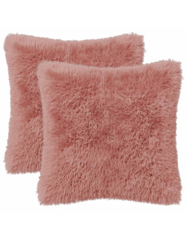 Federa 2 pcs HEERLEN Rosa 35 x 35 cm Fleece PV