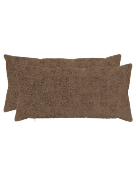 Federa 2 pz HEERLEN Marrone Chiaro 40 x 70 cm