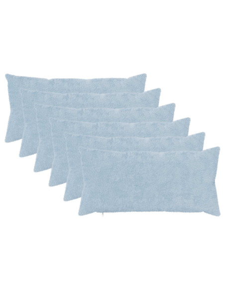 Federa 6 pz HEERLEN Azzurro 40 x 70 cm