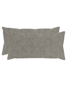 Federa 2 pz HEERLEN Grigio Chiaro 40 x 70 cm