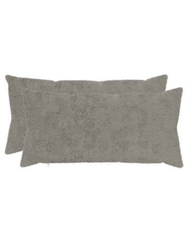 Federa 2 pz HEERLEN Grigio Chiaro 40 x 70 cm