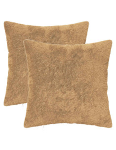 Federa 2 pz HEERLEN Tortora 35 x 35 cm