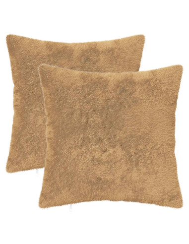 Federa 2 pz HEERLEN Tortora 35 x 35 cm