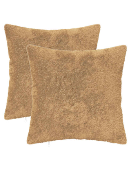 Federa 2 pz HEERLEN Tortora 35 x 35 cm