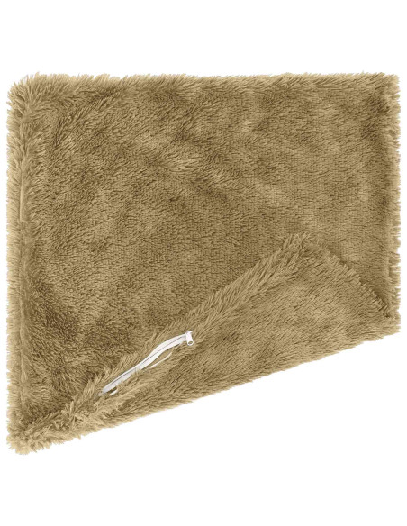Federa 2 pcs HEERLEN Verde chiaro 35 x 35 cm Fleece PV