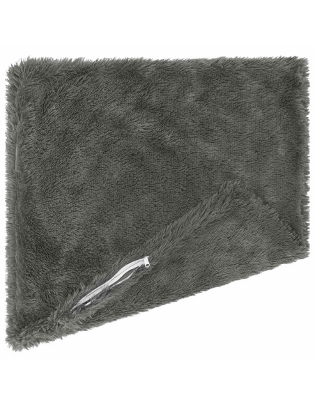 Federa 2 pcs HEERLEN Grigio Chiaro 35 x 35 cm Fleece PV
