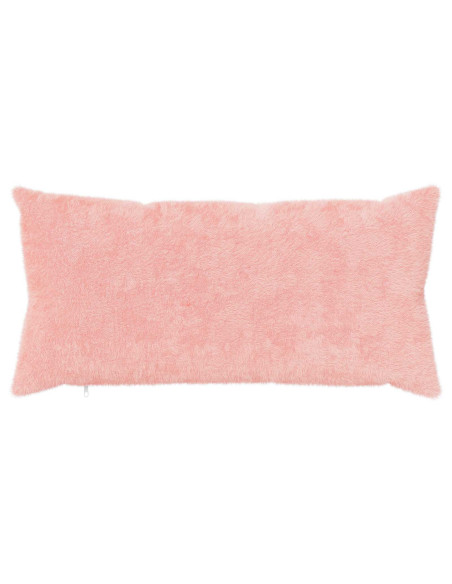 Federa 2 pz HEERLEN Rosa 40 x 70 cm Pelliccia di Coniglio Finta