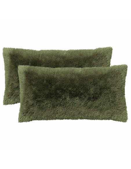 Federa 2 pcs HEERLEN Verde 40 x 80 cm Fleece PV