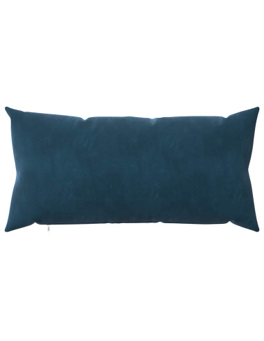 Federa 2 pcs HEERLEN Blu 40 x 80 cm Velluto