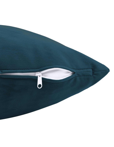 Federa 2 pcs HEERLEN Blu 40 x 80 cm Velluto