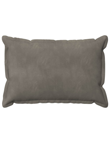 Federa 2 pcs HOUTEN Grigio Chiaro 30 x 50 cm Velluto
