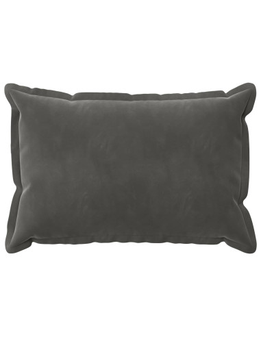 Federa 2 pcs HOUTEN Grigio Scuro 30 x 50 cm Velluto