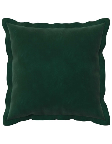 Federa 2 pcs HOUTEN Verde Scuro 35 x 35 cm Velluto